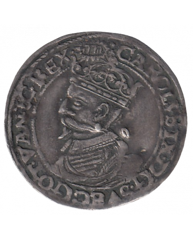 Karl IX 1/2 mark 1608 4 öre